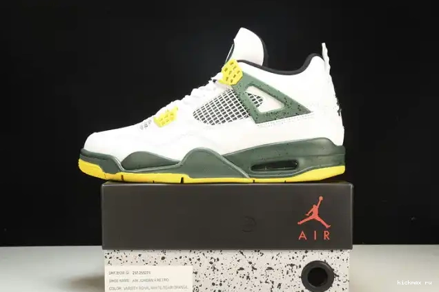 Cheap Kickmax Duckman Jordan Retro 4 Oregon Ducks 257-255275 0510